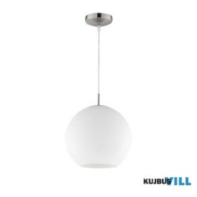   TRIO R30153007 MOON függeszték excl.1xE27 ↕150cm Ø30cm matt nikkel