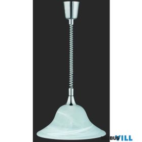   TRIO 301700107 VIOLA függeszték excl.1xE27 ↕130cm Ø38,5cm matt nikkel