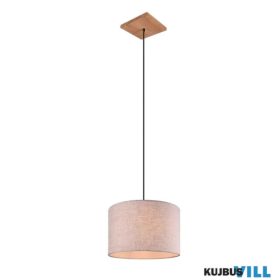   TRIO 302100130 ELMAU függeszték excl.1xE27 ↕150cm Ø35cm fa