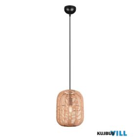   TRIO 303000132 RUNA függeszték excl.1xE27 ↕150cm Ø25cm matt fekete