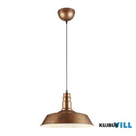   TRIO R30421062 WILL függeszték excl.1xE27 ↕150cm Ø36cm antik vörösréz
