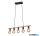 TR R30605032 EINAR függeszték excl.5xE27 ↕150cm ↔80cm ↗ 9cm matt fekete