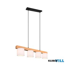   TRIO R30654001 CAMERON függeszték excl.4xE14 ↕150cm ↔75cm ↗ 12cm fehér