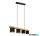 TR R30654002 CAMERON függeszték excl.4xE14 ↕150cm ↔75cm ↗ 12cm fekete