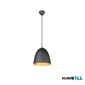  TRIO R30661080 TILDA függeszték excl.1xE27 ↕150cm Ø25cm fekete-arany