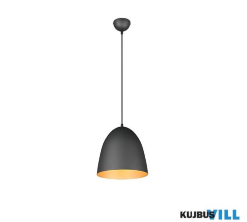 TR R30661080 TILDA függeszték excl.1xE27 ↕150cm Ø25cm fekete-arany