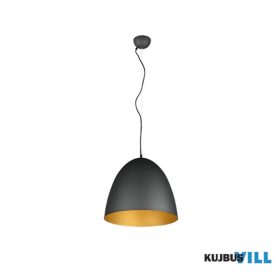   TRIO R30661980 TILDA függeszték excl.1xE27 ↕150cm Ø40cm fekete-arany