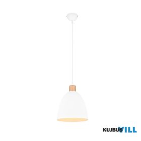   TRIO R30681031 JAGGER függeszték excl.1xE27 ↕150cm Ø25cm matt fehér