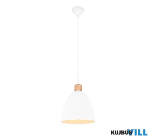 TR R30681031 JAGGER függeszték excl.1xE27 ↕150cm Ø25cm matt fehér