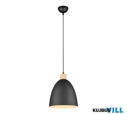 TR R30681032 JAGGER függeszték excl.1xE27 ↕150cm Ø25cm matt fekete