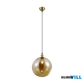   TRIO R30771004 DINO függeszték excl.1xE27 ↕150cm Ø30cm antik réz