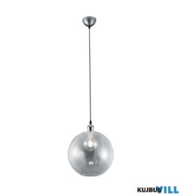   TRIO R30771007 DINO függeszték excl.1xE27 ↕150cm Ø30cm matt nikkel