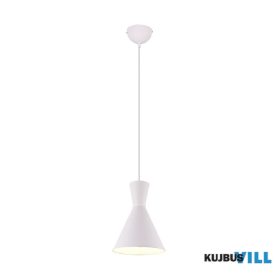   TRIO R30781031 ENZO függeszték excl.1xE27 ↕150cm Ø20cm matt fehér