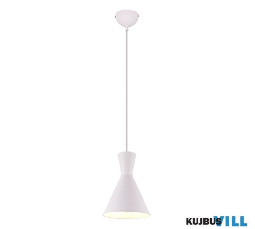 TR R30781031 ENZO függeszték excl.1xE27 ↕150cm Ø20cm matt fehér