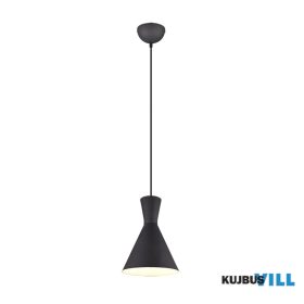   TRIO R30781032 ENZO függeszték excl.1xE27 ↕150cm Ø20cm matt fekete