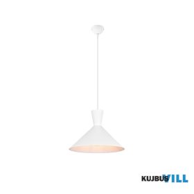   TRIO R30781931 ENZO függeszték excl.1xE27 ↕150cm Ø35cm matt fehér