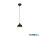 TR R30811032 PUNCH függeszték excl.1xE27 ↕150cm Ø18cm matt fekete