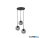 TRIO 308590342 BALINI függeszték excl.3xE14 ↕150cm Ø30cm antracit