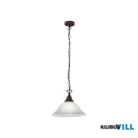   TRIO R30871024 COUNTRY függeszték excl.1xE27 ↕130cm Ø33,5cm rozsdabarna