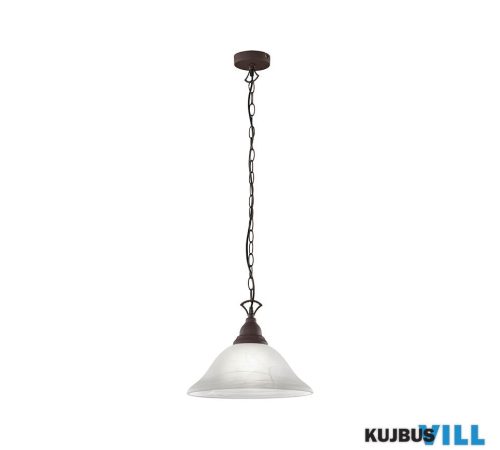 TR 30871024 COUNTRY függeszték excl.1xE27 ↕130cm Ø33,5cm rozsdabarna