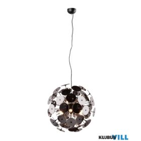   TRIO 309900657 DISCALGO függeszték excl.6xE14 ↑150cm Ø54cm matt fekete