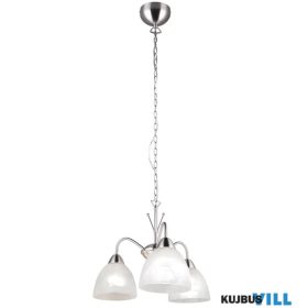   TRIO R31053007 DOBBY csillár excl.3xE27 ↕150cm Ø43cm matt nikkel