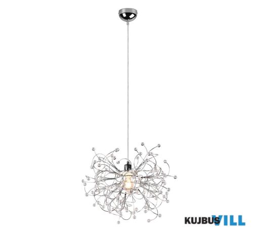 TR R31311006 GLORIA függeszték excl.1xE27 ↕150cm Ø45cm króm