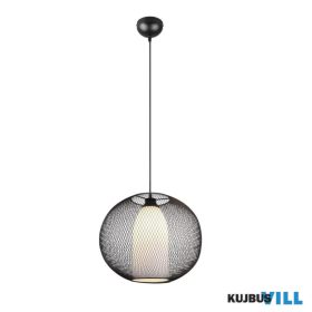   TRIO 313900132 FILO függeszték excl.1xE27 ↕150cm Ø40cm matt fekete