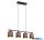 TR R31554041 DAVOS függeszték excl.4xE14 ↔75cm ↗12cm ↕150cm ∅12cm taupe