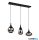 TR 317000332 LUMINA függeszték excl.3xE14 ↕150cm ↔60cm ↗ 6,5cm Ø19,5cm matt fekete