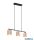 TRIO 319000344 JULIETA függeszték excl.3xE14 ↔66cm ↗12cm ↕150cm ∅12cm őzbarna