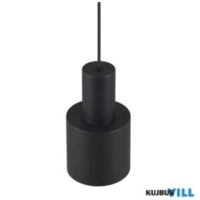   TRIO 319400132 AGUDO függeszték excl.1xE27 ↕150cm Ø12cm matt fekete