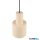 TRIO 319400144 AGUDO függeszték excl.1xE27 ↕150cm Ø12cm őzbarna