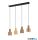 TRIO 319400417 AGUDO függeszték excl.4xE27 ↕150cm ↔80cm ∅12cm multicolor