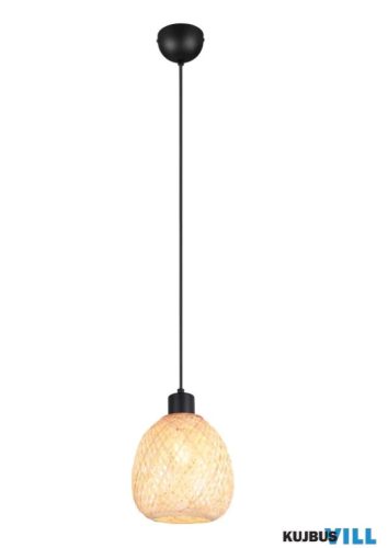 TR R31941036 AMELIE függeszték excl.1xE27/10W ↕150cm Ø18cm bambusz