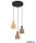 TRIO 319430317 AGUDO függeszték excl.3xE27 ↕150cm ↔30cm ∅12cm multicolor
