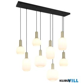   TRIO 319800808 DIVA függeszték excl.8xE27 ↕150cm ↔115cm ↗20cm matt réz