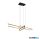 TRIO 320310308 SALINAS függeszték incl.1x34W LED/4200Lm/3000K ↕150cm ↔110cm ↗ 40cm matt réz