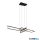 TRIO 320310332 SALINAS függeszték incl.1x34W LED/4200Lm/3000K ↕150cm ↔110cm ↗ 40cm matt fekete