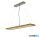 TRIO 323710130 BRAD függeszték incl.1x27W LED/3400Lm/3000K ↕150cm ↔100cm ↗ 20cm fa
