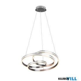   TRIO 326210107 NURIA függeszték incl.1x60W LED/7200Lm/2300+3000+4000K ↕150cm Ø60cm matt nikkel
