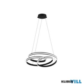   TRIO 326210132 NURIA függeszték incl.1x60W LED/7200Lm/2300+3000+4000K ↕150cm Ø60cm matt fekete