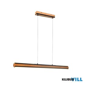   TRIO 326610232 DEACON függeszték incl.1x42W LED/3200Lm/2700 - 6000K ↕150cm ↔110cm ↗ 6,5cm matt fekete
