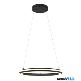   TRIO 331010132 AMADOR függeszték incl.1x34W LED/4000lm/2300+3000+4000K ↕150cm Ø45cm matt fekete