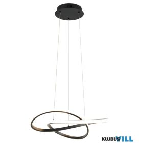   TRIO R33111132 MANSA függeszték 36W LED/4200lm 3000K ↕150cm Ø50cm matt fekete