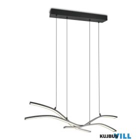   TRIO 332810332 SPIDER függeszték incl.1x50W LED/5500lm/2700-6500K ↕60-180cm ↔130cm ↗13,5cm matt fekete