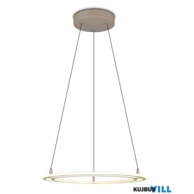   TRIO 332910143 CROMER függeszték incl.38W LED/4400lm/2700-6500K ↕60-180cm Ø72,5cm bézs