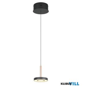   TRIO 334410165 GUANO függeszték incl.1x8W LED/850lm/2300+3000+4000K ↕25-200cm Ø15,5cm kávébarna