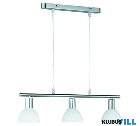 TR R335110307 DALLAS függeszték excl.3xE14 ↕120cm ↔61cm ↗ 11cm matt nikkel