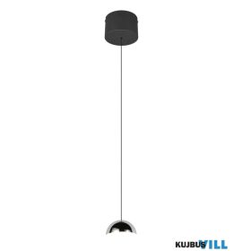   TRIO R33551106 SENTA függeszték 5W LED/800lm 4000K ↕150cm Ø12cm króm